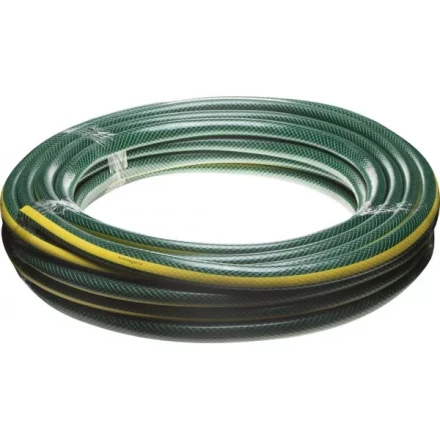 Шланг GRINDA "STANDARD" поливочный, 10 атм., армированный, 3-х слойный, 1"х25м 429000-1-25 купить в Нижневартовске