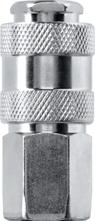 Переходник KRAFTOOL EXPERT QUALITAT для пневмоинструмента, резьба 1/4 мама- быстросъемное соединение мама 06593-1/4 купить в Нижневартовске