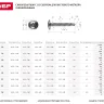 Саморезы ЗУБР с прессшайбой и сверлом по листовому металлу до 2мм, PH2, 4,2х32мм, ТФ0, 4000шт 4-300210-42-032 купить в Нижневартовске