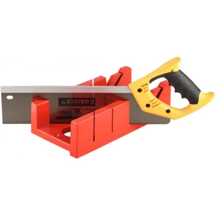 Набор STAYER: пластмассовое + ножовка с 2-комп рукояткой, усиленный обушок, стусло MAXI 4" (для заготовок 100ммх52мм) в комплекте с ножовкой 15395-35 купить в Нижневартовске