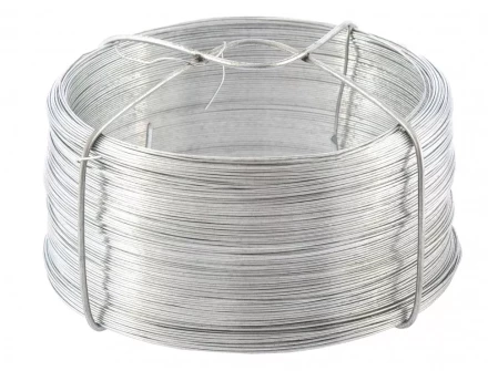 Проволока стальная оцинкованная 0,5 мм длина 200м Сибртех 47750 купить в Нижневартовске