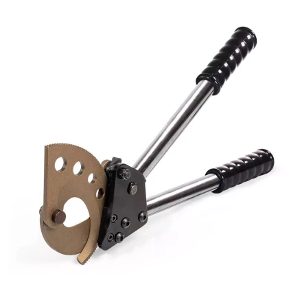 Секторные ножницы КВТ НСТ-38 для резки кабелей до 38 мм, проводов АС со стальным сердечником и прутков из низкоуглеродистой стали (84394) купить в Нижневартовске