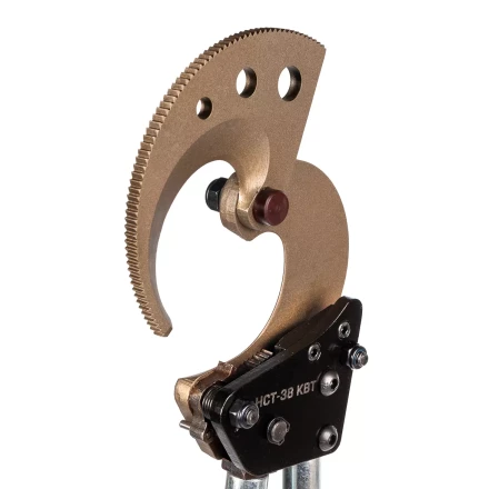 Секторные ножницы КВТ НСТ-38 для резки кабелей до 38 мм, проводов АС со стальным сердечником и прутков из низкоуглеродистой стали (84394) купить в Нижневартовске