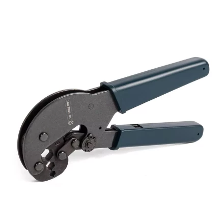 Пресс-клещи КВТ HT-106E для опрессовки F и BNC разъемов на коаксиальный кабель RG-58, RG-6, RG-11, RG-213 (85138) купить в Нижневартовске