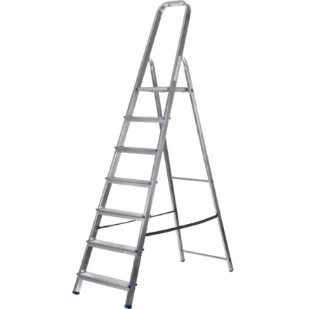 Лестница-стремянка ЗУБР алюминиевая, усиленный профиль, 7 ступеней 38805-07 купить в Нижневартовске