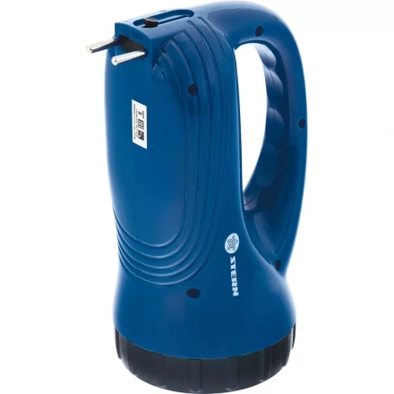 Фонарь поисковый с подзарядкой от розетки 220 В 15+10 LED батарея 800 мАч Stern 90537 купить в Нижневартовске