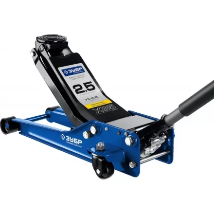 Домкрат гидравлический подкатной X85, 2,5т, 75-515мм, ЗУБР Профессионал 43051-3 43051-3_z01 купить в Нижневартовске