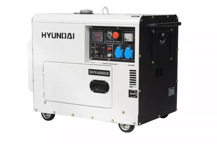 Дизельный генератор Hyundai DHY 6000SE купить в Нижневартовске