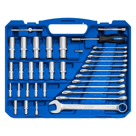 ЗУБР А-216, 216 предм., (1/2+ 3/8+ 1/4), универсальный набор инструмента, Профессионал (27674-H216) купить в Нижневартовске