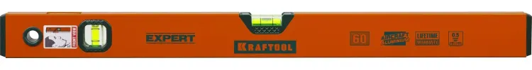 Уровень коробчатый, KRAFTOOL 34710-060, 2 ампулы, 0,5 мм/м, 600мм 34710-060_z01 купить в Нижневартовске