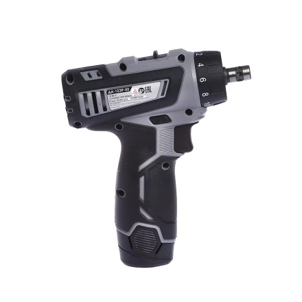 Аккумуляторная дрель-шуруповерт со съемным патроном ИНТЕРСКОЛ ДА-12ЭР-02 КОМБИ Li-ion (2 х 1,5Ач) купить в Нижневартовске