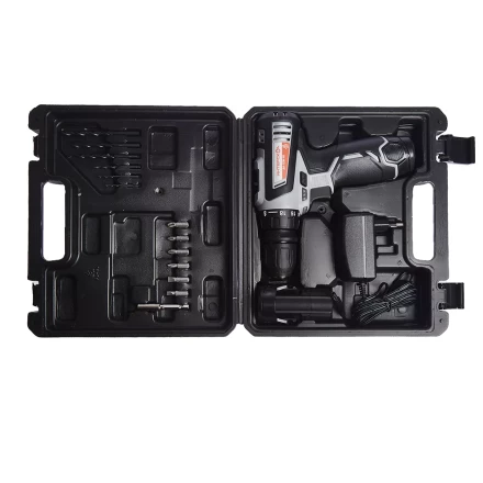 Аккумуляторная дрель-шуруповерт со съемным патроном ИНТЕРСКОЛ ДА-12ЭР-02 КОМБИ Li-ion (2 х 1,5Ач) купить в Нижневартовске