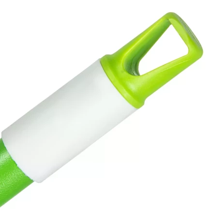 Щетка пластмассовая для чистки ковров, 27 cм, c черенком, 120 см, салатовая щетина, Home Palisad 935515 купить в Нижневартовске