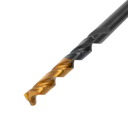 Сверло по металлу, 3,5 мм, HSS-Tin, Golden Tip, 10 шт. Denzel 717207 купить в Нижневартовске