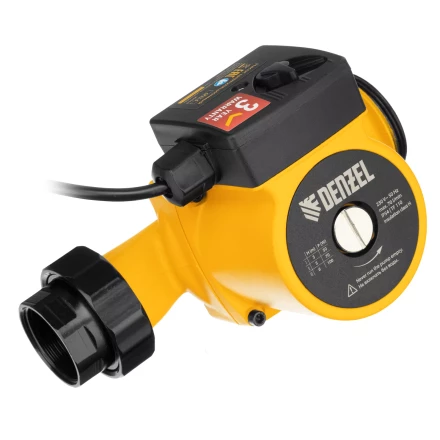 Циркуляционный насос CP32-6, напор 6 м, 70 л/мин, 1 м кабель, монт. длина 180 мм Denzel 99414 купить в Нижневартовске