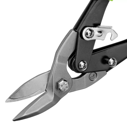 Ножницы по металлу, Сибртех 250 мм, левый рез, сталь С55, двухкомпонентные рукоятки, 78338 купить в Нижневартовске