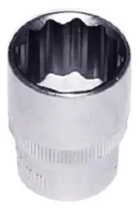 Головка торцевая 12-гранная 1/2"DR 18 мм S04H4918 Jonnesway 48027