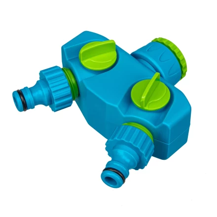 Разветвитель двухканальный, пластиковый Palisad Luxe 65786 купить в Нижневартовске