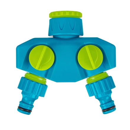 Разветвитель двухканальный, пластиковый Palisad Luxe 65786 купить в Нижневартовске