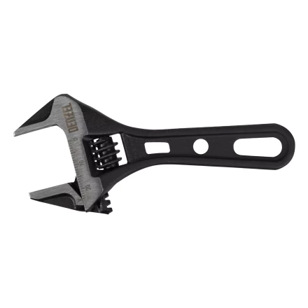 Ключ разводной 115 мм Denzel, CrV, кованый, укороченная рукоятка 15751 купить в Нижневартовске