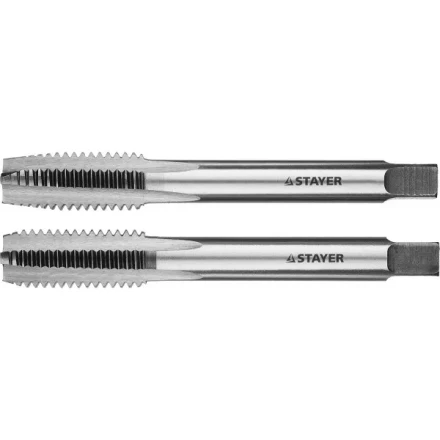 Комплект метчиков STAYER "MASTER", сталь 9ХС, М12х1,5, 2 шт 28025-12-1.5-H2 купить в Нижневартовске