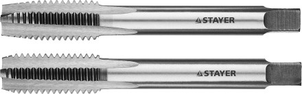 Комплект метчиков STAYER &quot;MASTER&quot;, сталь 9ХС, М12х1,5, 2 шт 28025-12-1.5-H2 купить в Нижневартовске