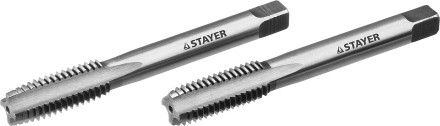 Комплект метчиков STAYER &quot;MASTER&quot;, сталь 9ХС, М12х1,5, 2 шт 28025-12-1.5-H2 купить в Нижневартовске