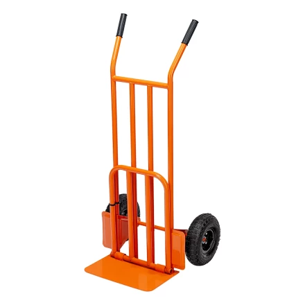 Тележка ручная 2-х колесная Сибртех 69302, усиленная, г/п 250кг, откидная платформа 530х400мм купить в Нижневартовске