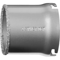Коронка STAYER "PROFESSIONAL" кольцевая с карбидно-вольфрамовой крошкой, d=67мм 33345-67