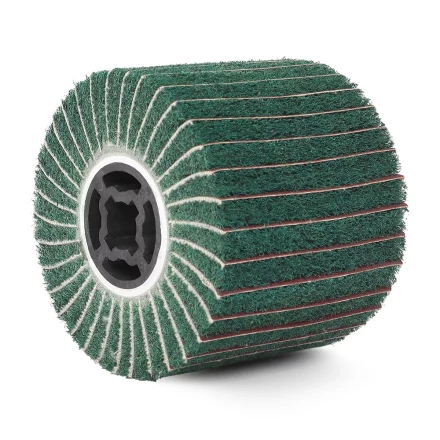 Барабан MESSER тип G ламельный комби (неткан.полотно/шлиф.бумага), 120х100х19 мм, #180 Medium, max 3500 об/мин, НЭ купить в Нижневартовске