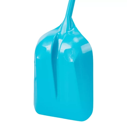 Лопата для уборки снега Palisad 61795, полипропилен, 330х490х1265 мм, цельнолитая конструкция, LUXE купить в Нижневартовске