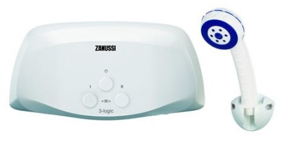 Водонагреватель проточный ZANUSSI 3-logic 3.5 S душ купить в Нижневартовске