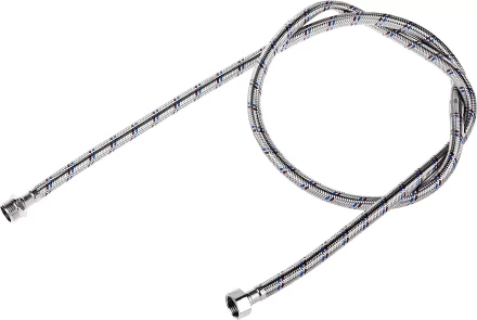Подводка гибкая ЗУБР для воды, оплетка из нержавеющей стали, г/ш 1/2" - 1,5м 51005-G/S-150 купить в Нижневартовске
