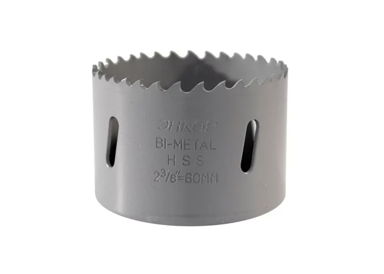 Коронка Bi-Metal Ф60 мм М3 Энкор 24160 купить в Нижневартовске