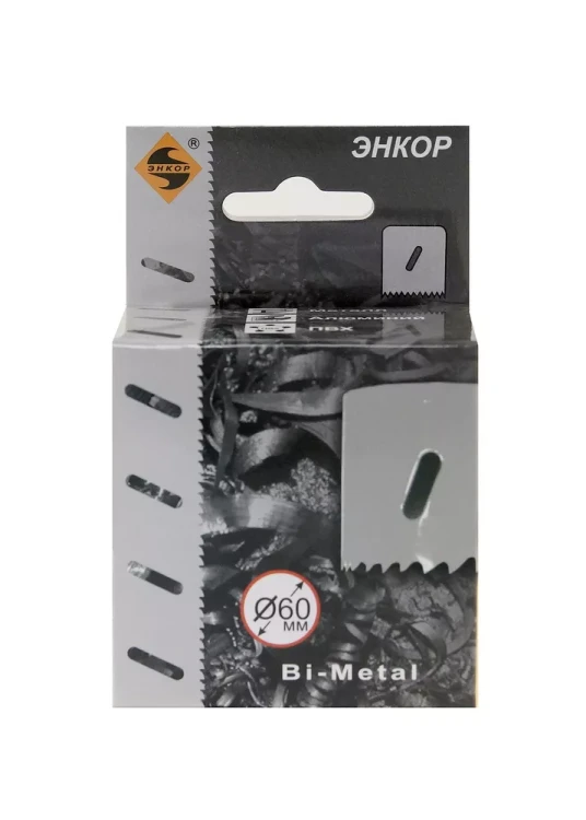 Коронка Bi-Metal Ф60 мм М3 Энкор 24160 купить в Нижневартовске