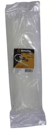 Хомут нейлоновый 4,8х200 Б 100 штук Вихрь купить в Нижневартовске