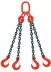 Строп цепной четырехветвевой 4СЦ 6.7 т L=2.2 м 8 кл с укоротителями купить в Нижневартовске