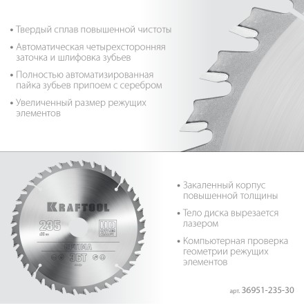 Диск пильный OPTIMA, повышенный ресурс 36951-235-30 купить в Нижневартовске