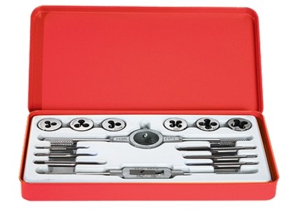 Набор метчиков и плашек М3 - М10 14 предметов MATRIX MASTER 77345 купить в Нижневартовске