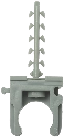 Скоба-держатель для металлопластиковых труб с дюбелем серия МАСТЕР купить в Нижневартовске