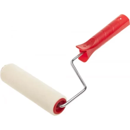 МИДИ-валик ЗУБР ЭКСПЕРТ "ВЕЛЮР", 100% шерсть, ворс 4мм, ручка 6мм, d=32/150мм 03535-15 купить в Нижневартовске