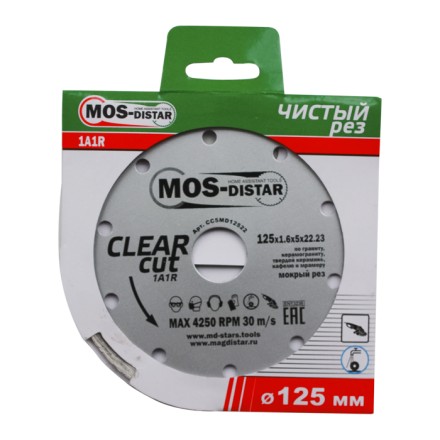 1A1R CLEAR CUT (Чистый рез) (7 mm) MOS-DISTAR 300*3,0*7*25,4 mm купить в Нижневартовске