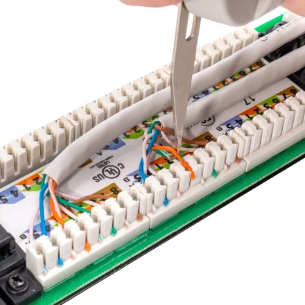 Инструмент КВТ PD-01 для заделки витой пары в кросс-панель (85736) купить в Нижневартовске