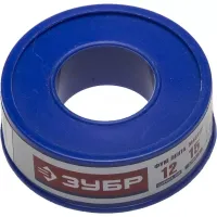 Фумлента ЗУБР "МАСТЕР", плотность 0,25 г/см3, 0,1ммх12ммх15м 12373-12-025