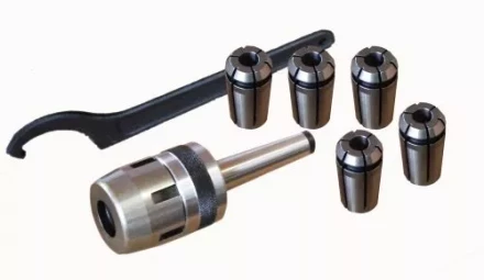 Патрон цанговый МТ2 с набором цанг ф3-10мм К 412 23480 купить в Нижневартовске