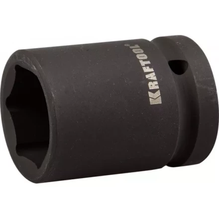 Торцовая головка KRAFTOOL "INDUSTRIE QUALITAT" ударная (3/4"), FLANK, Cr-Mo, фосфатированная, 24 мм 27945-24_z01 купить в Нижневартовске