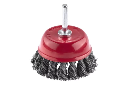 Кордщетка HAMMER чаша 63мм для дрели витая сталь (207-203) купить в Нижневартовске