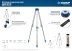ЗУБР ШГ 160, геодезический штатив (34968) купить в Нижневартовске