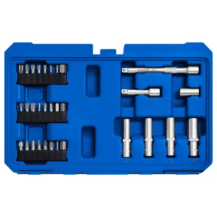 ЗУБР А-57, 57 предм., (1/4), универсальный набор инструмента, Профессионал (27671-H57) купить в Нижневартовске