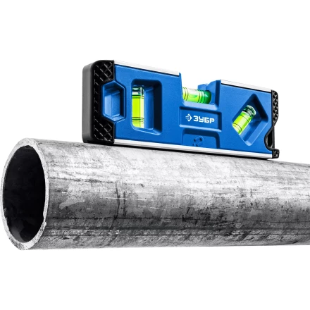 ЗУБР КОМПАКТ 3М, 150 мм, Т-образный усиленный профиль, магнитный компактный уровень, Профессионал (34552) купить в Нижневартовске